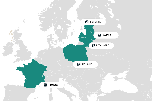 Map of Europe